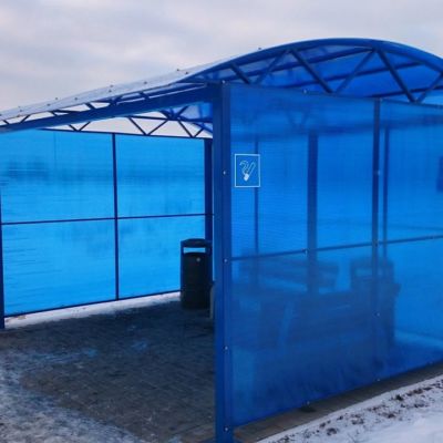 Павильон для курения в Иркутске