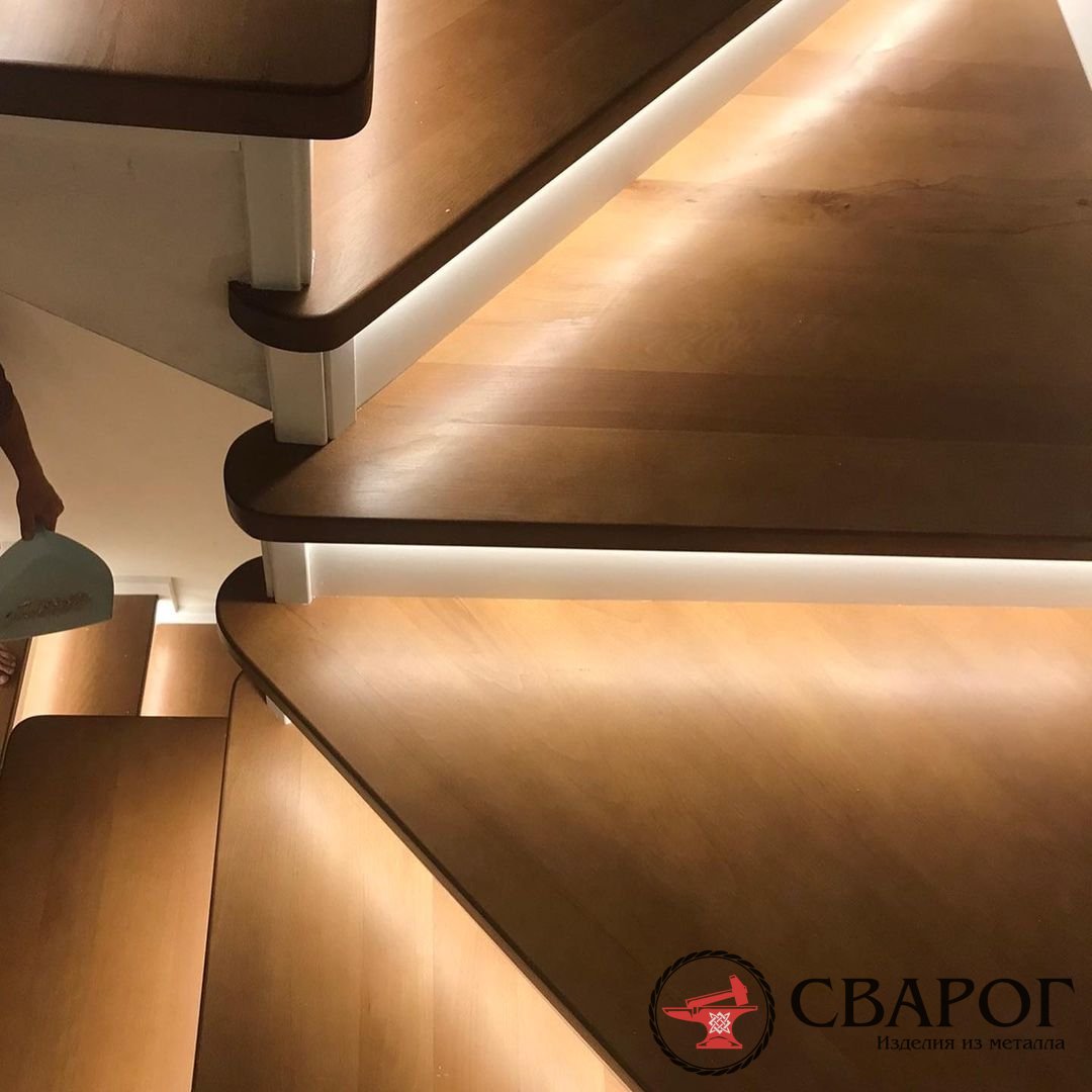 Декоративная лестница Толедо с подсветкой фото4
