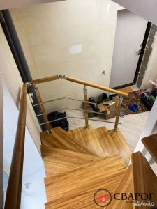 Каркас лестницы в частный дом фото4
